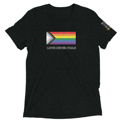 Love Never Fails T-shirt - FireflyBazaarTX