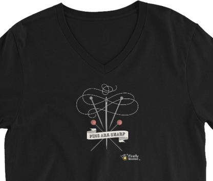Pins are Sharp Tee - FireflyBazaarTX