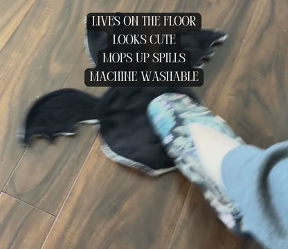 Floor Bat - Handmade Scrap Upcycled Floor Towel Spill Cleanup Rag