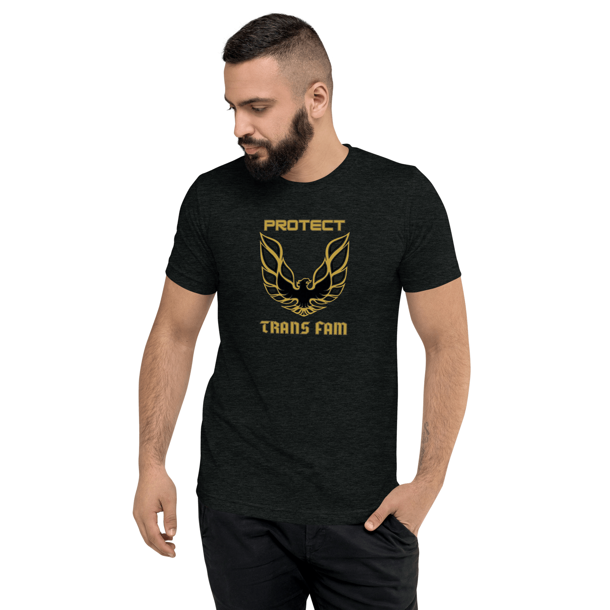 Protect Trans Fam Tee - FireflyBazaarTX