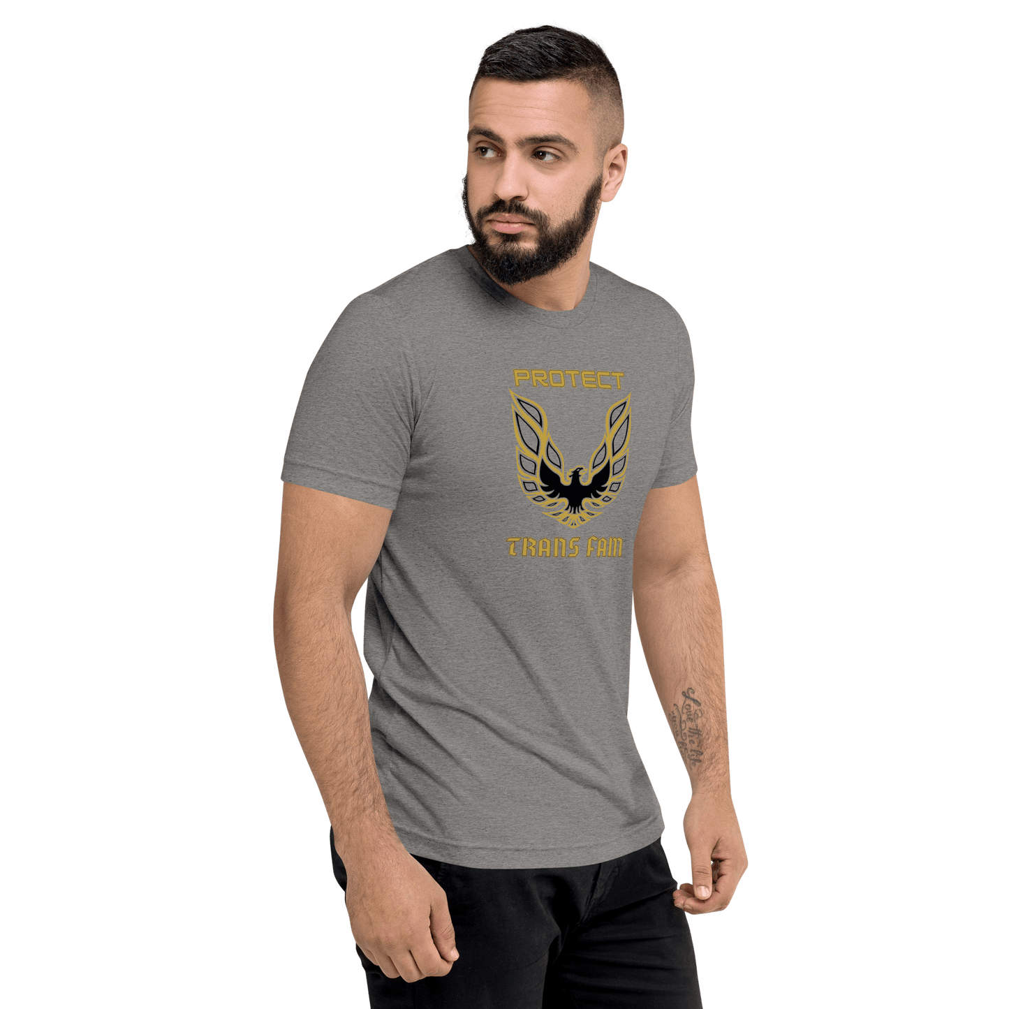 Protect Trans Fam Tee - FireflyBazaarTX