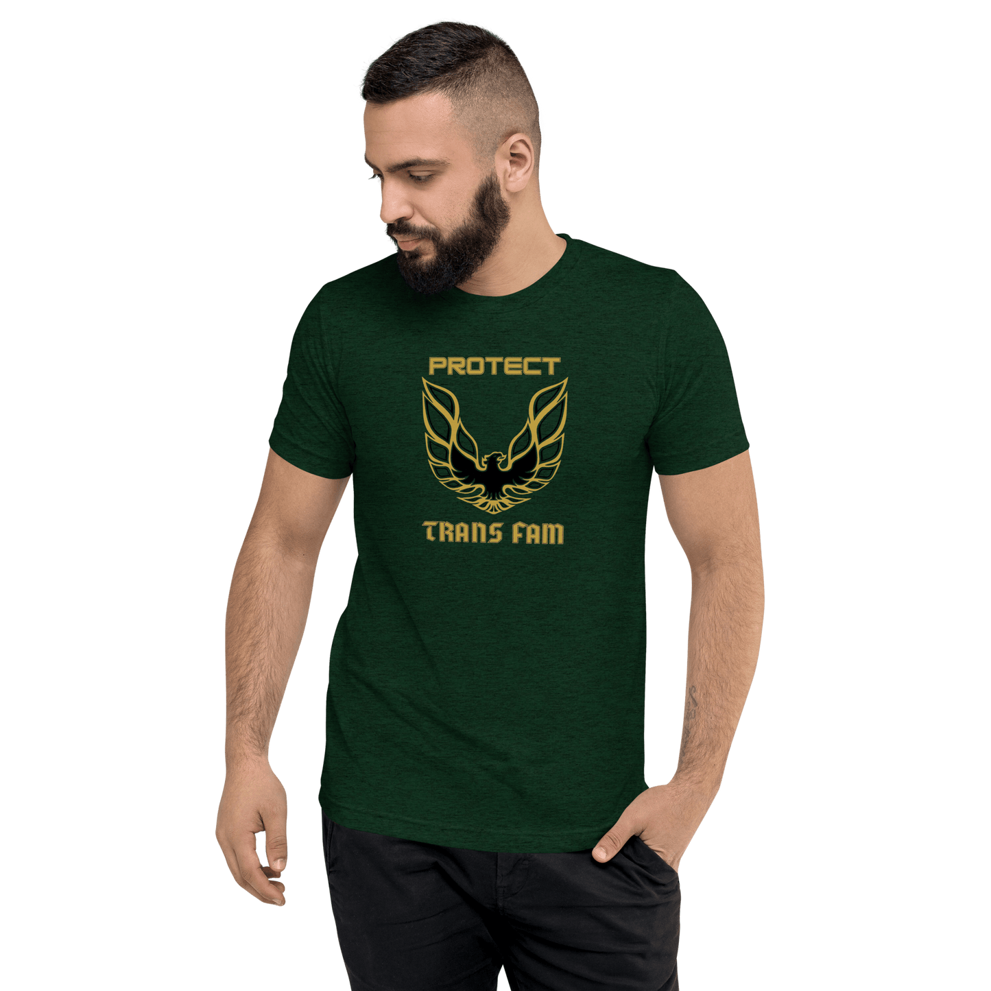 Protect Trans Fam Tee - FireflyBazaarTX
