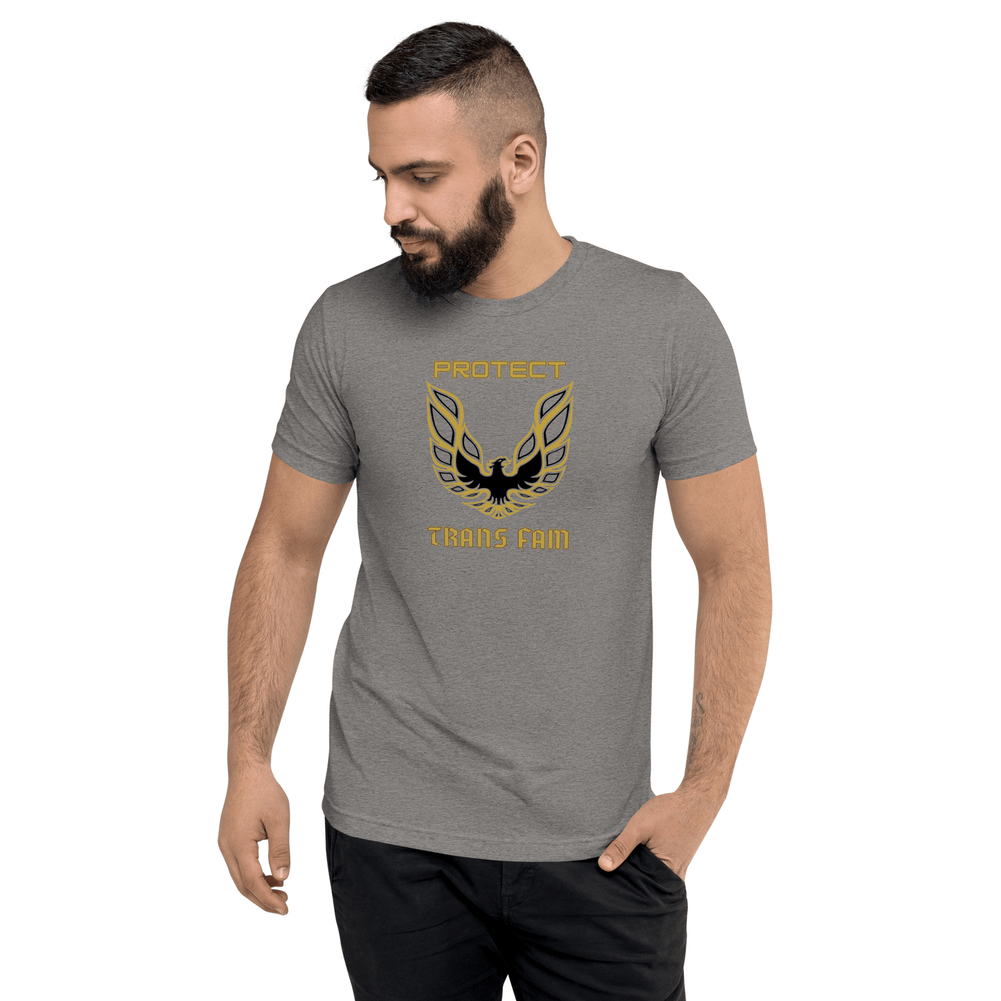 Protect Trans Fam Tee - FireflyBazaarTX