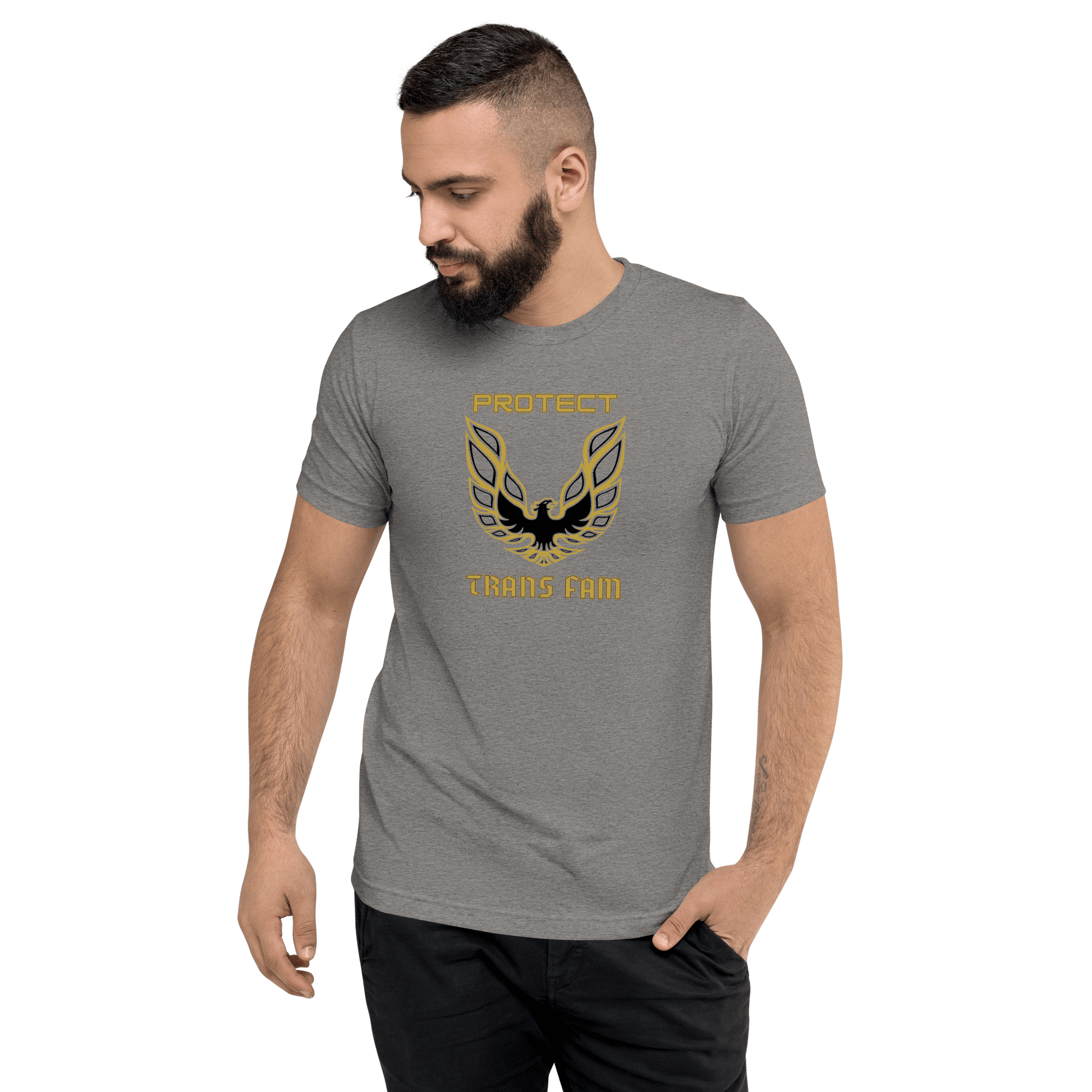 Protect Trans Fam Tee - FireflyBazaarTX