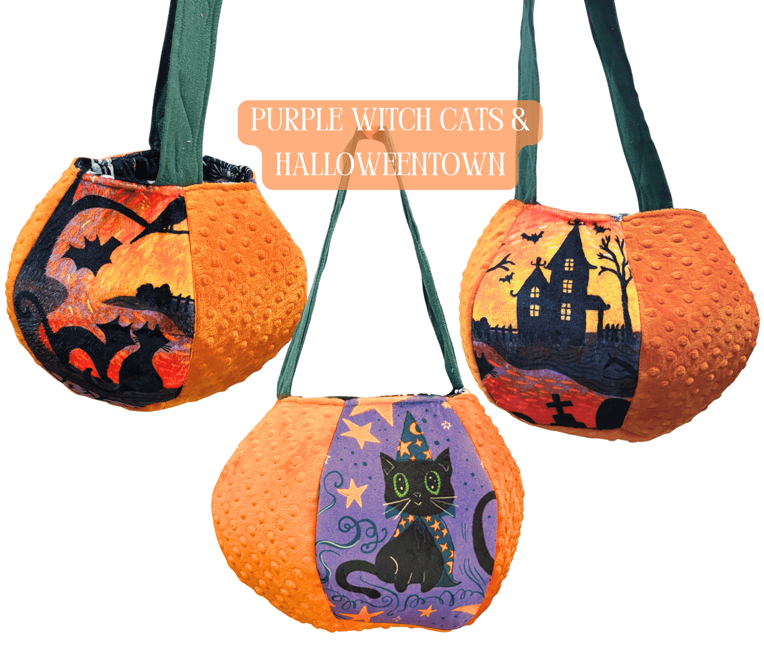 Pumpkin Trick - or - Treat Bag - FireflyBazaarTX