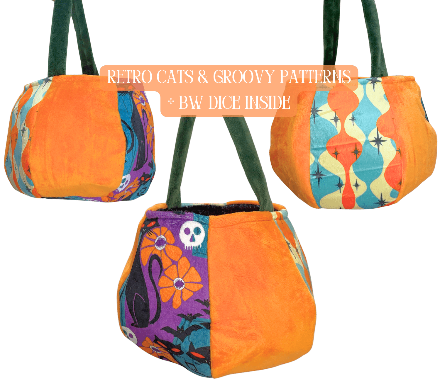 Pumpkin Trick - or - Treat Bag - FireflyBazaarTX