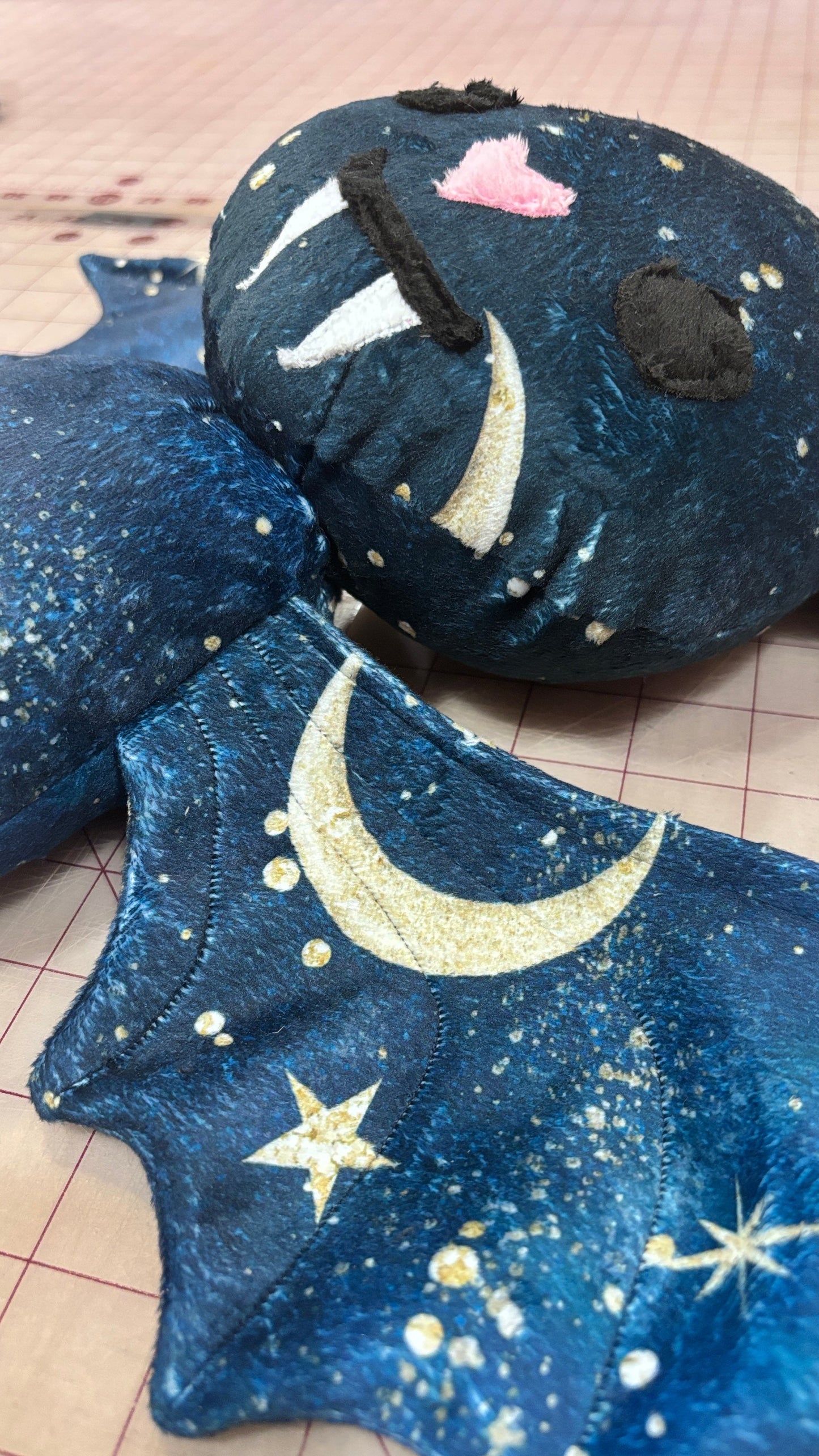 Ready - Made Bat Plush - FireflyBazaarTX