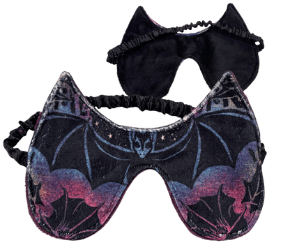 Ready - Made Cat Ear Sleep Mask - FireflyBazaarTX