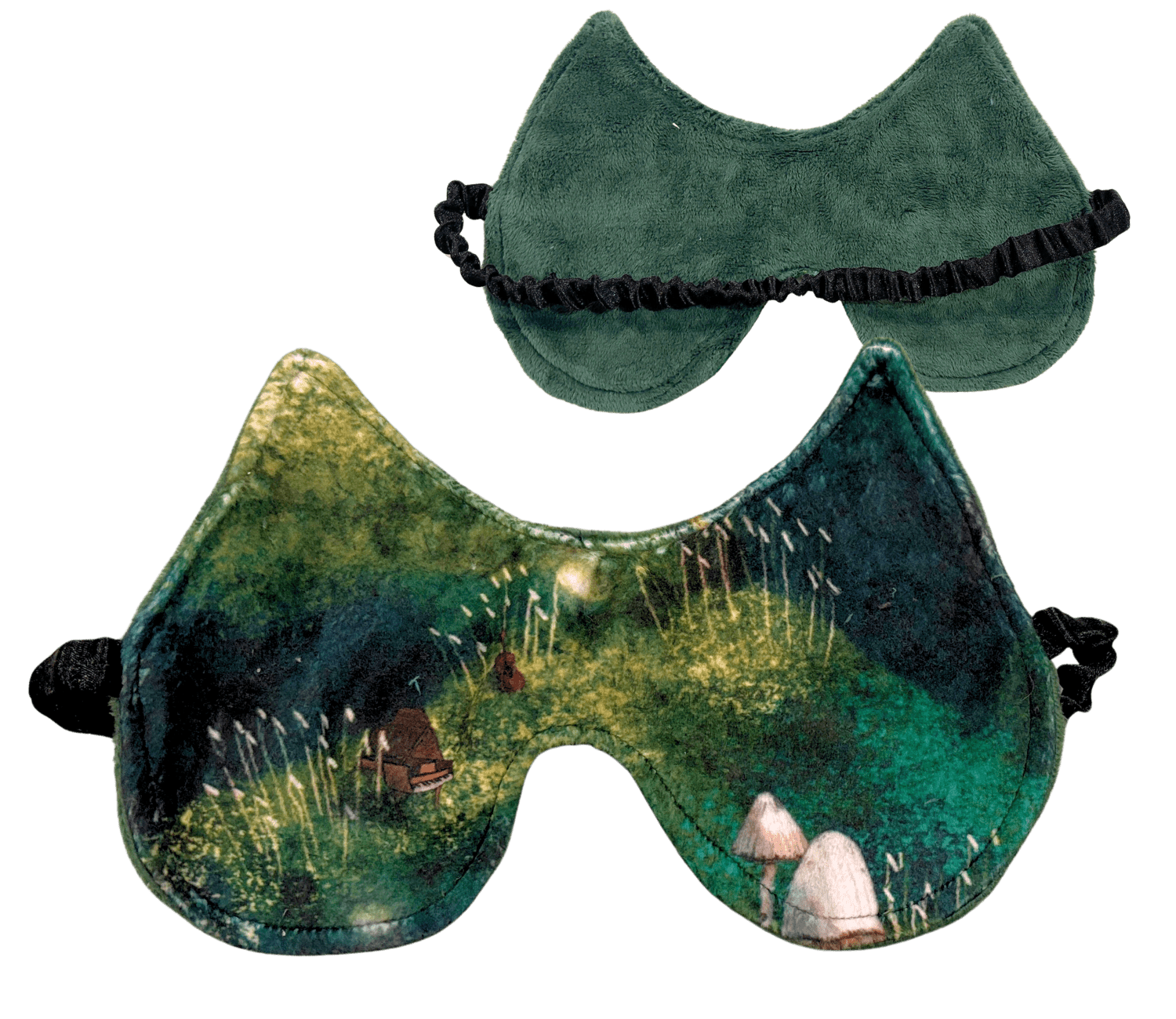Ready - Made Cat Ear Sleep Mask - FireflyBazaarTX