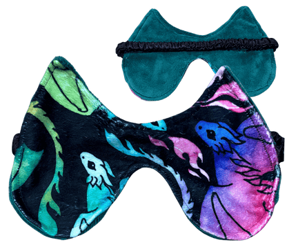 Ready - Made Cat Ear Sleep Mask - FireflyBazaarTX