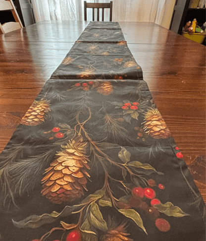 Ready - Made Cotton Table Runner - FireflyBazaarTX