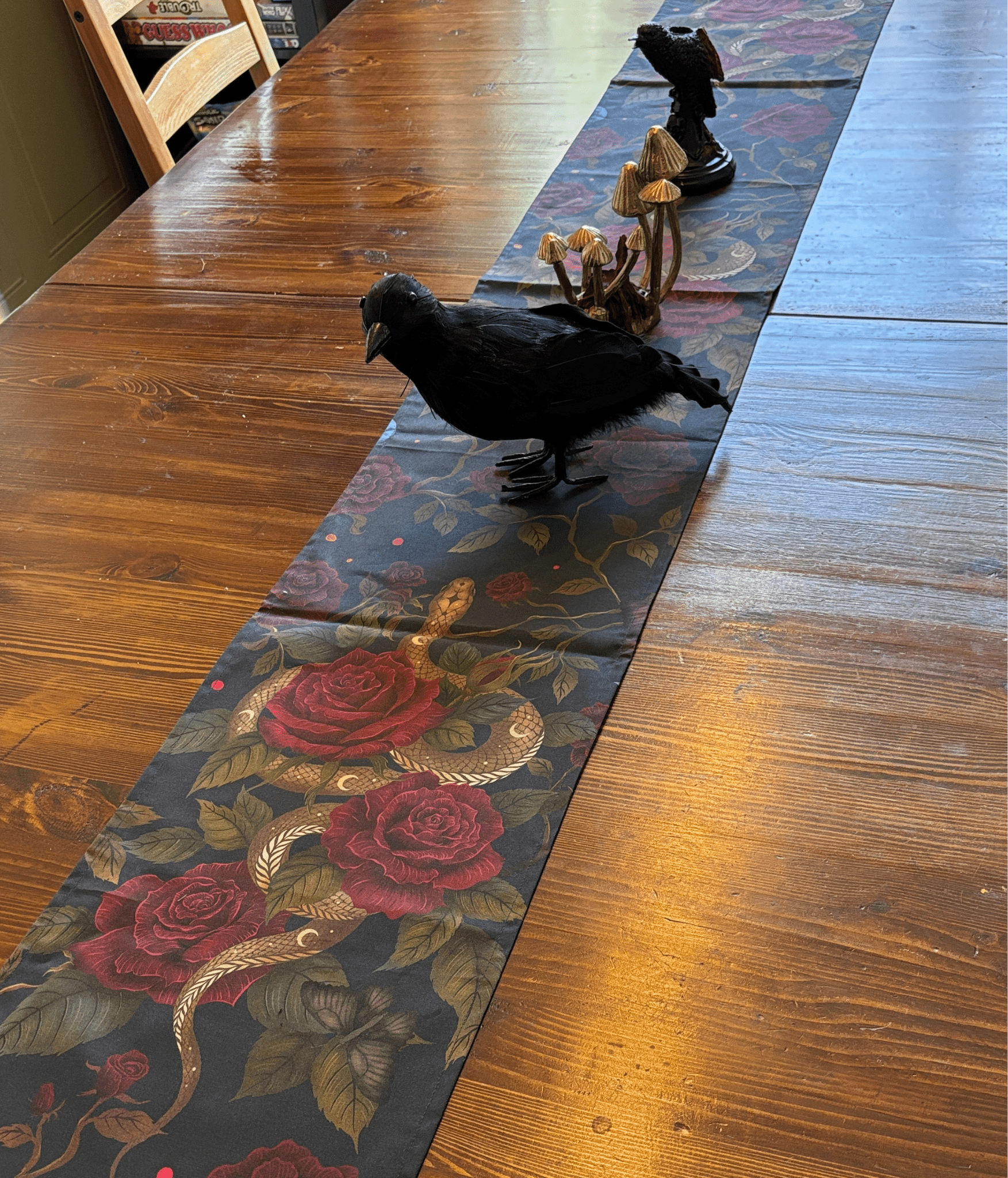 Ready - Made Cotton Table Runner - FireflyBazaarTX