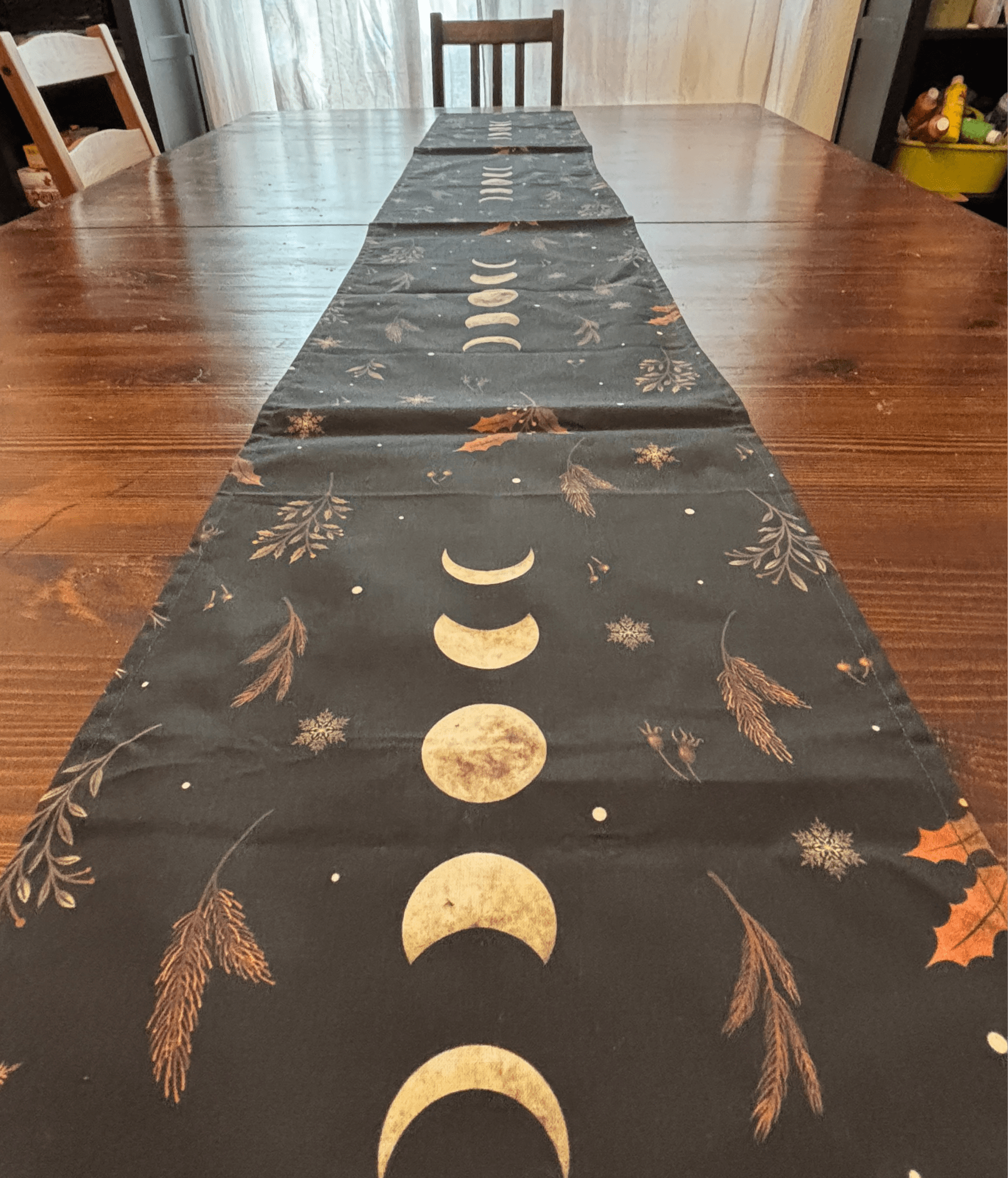 Ready - Made Cotton Table Runner - FireflyBazaarTX