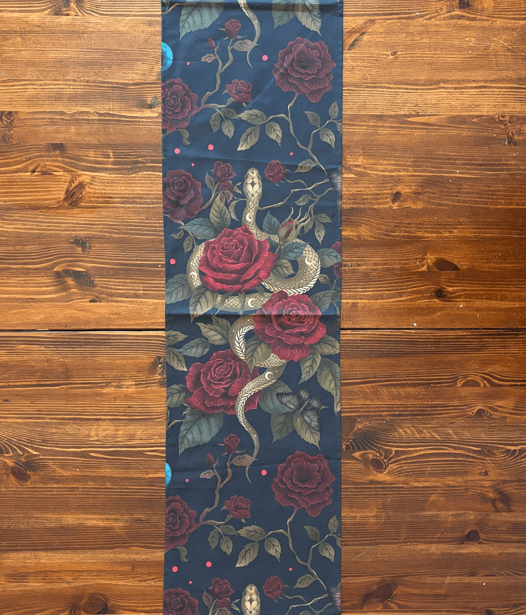 Ready - Made Cotton Table Runner - FireflyBazaarTX