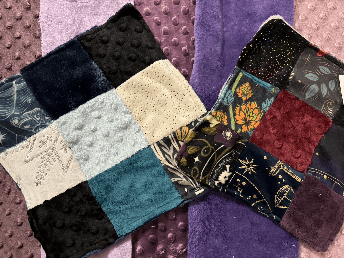 Ready - Made Sensory Square / Lovey - FireflyBazaarTX