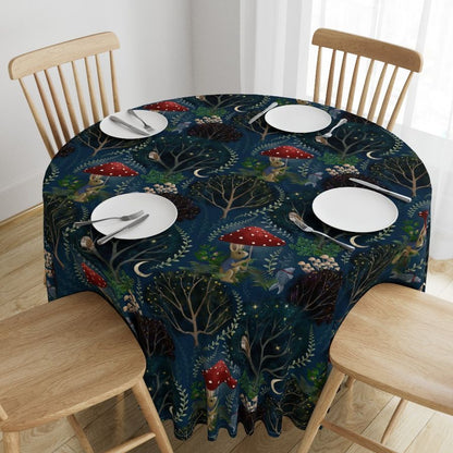 Round Tablecloth - FireflyBazaarTX