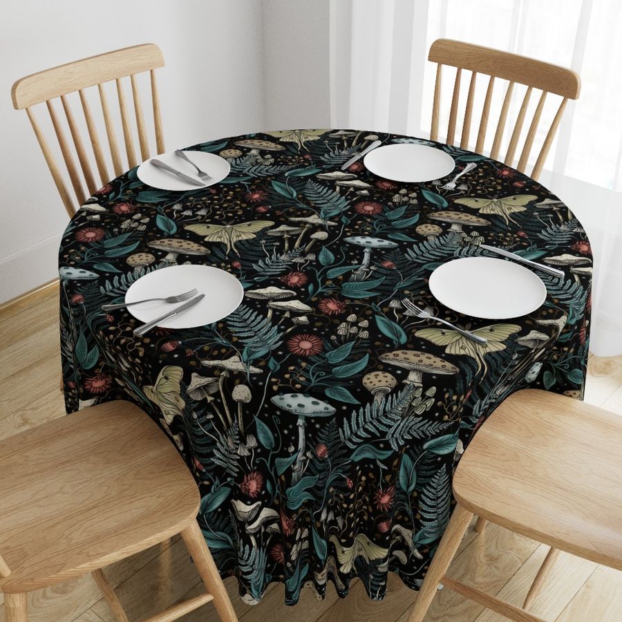 Round Tablecloth - FireflyBazaarTX