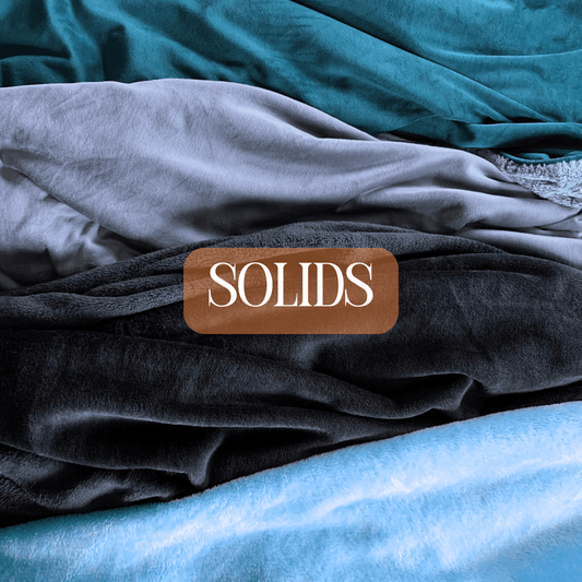 Solids - Custom Grownup Blankies - FireflyBazaarTX
