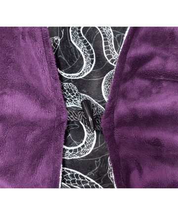 Bibiy【MELINDA CAPE】 KC-C-LCLD-BP: 1/12 Black Purple Wired Cape for