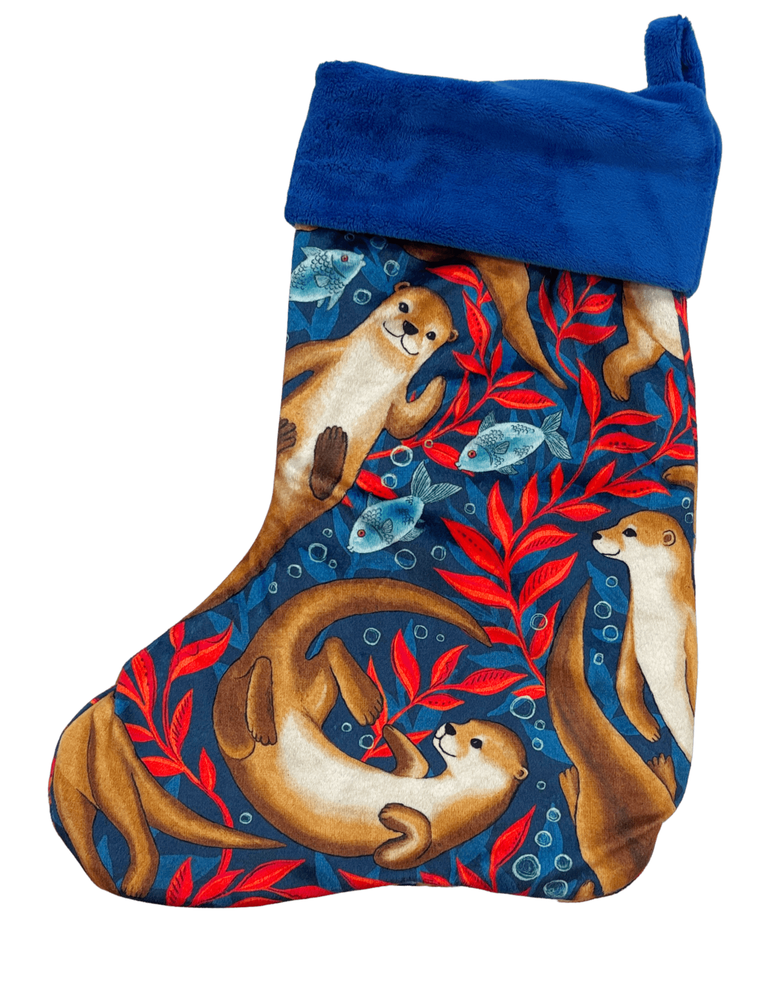 Stockings - Handmade Christmas Stockings, made from Upcycled Minky Scraps - FireflyBazaarTX