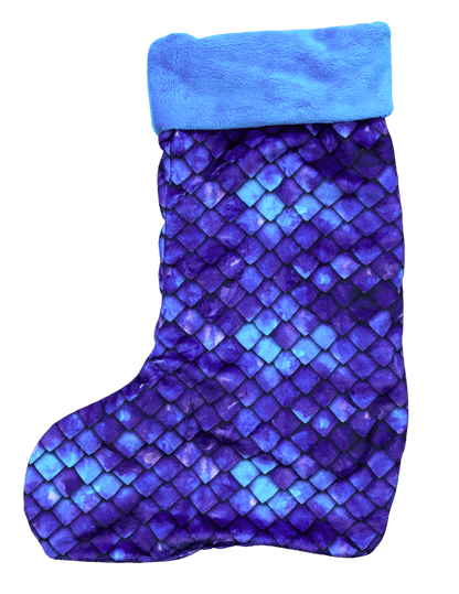 Stockings - Handmade Christmas Stockings, made from Upcycled Minky Scraps - FireflyBazaarTX