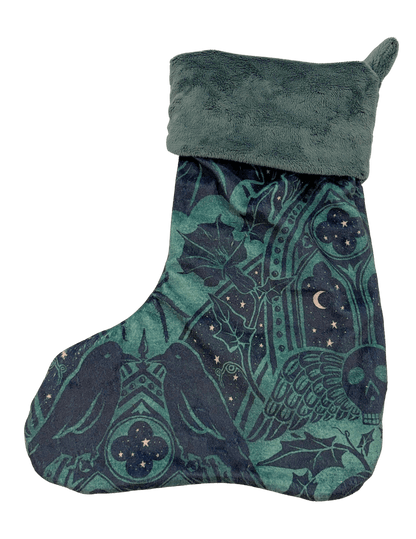 Stockings - Handmade Christmas Stockings, made from Upcycled Minky Scraps - FireflyBazaarTX