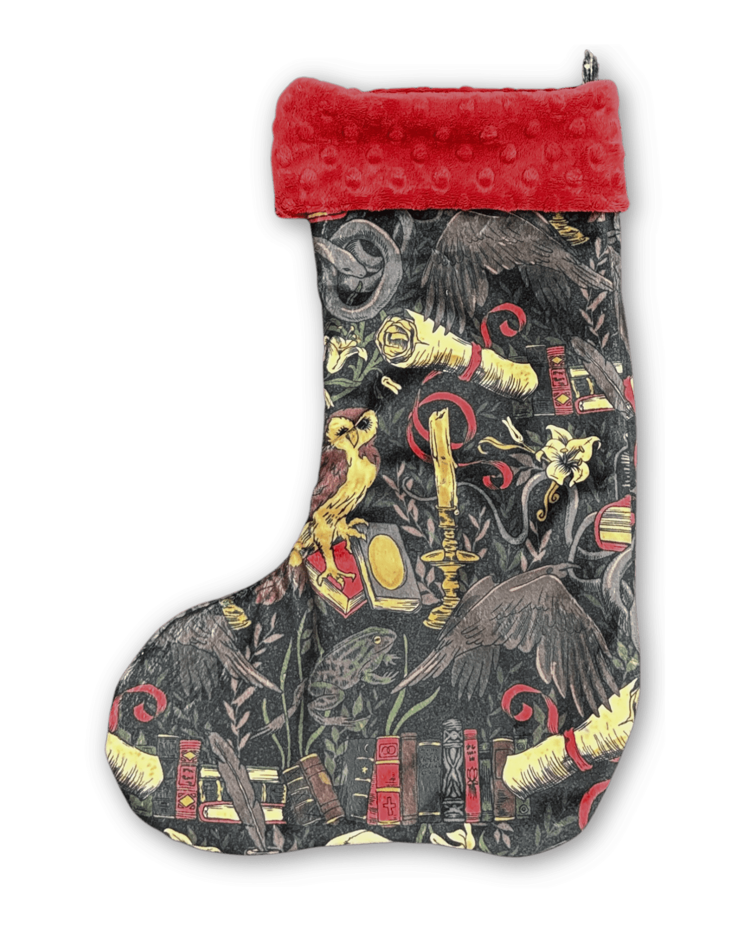 Stockings - Handmade Christmas Stockings, made from Upcycled Minky Scraps - FireflyBazaarTX