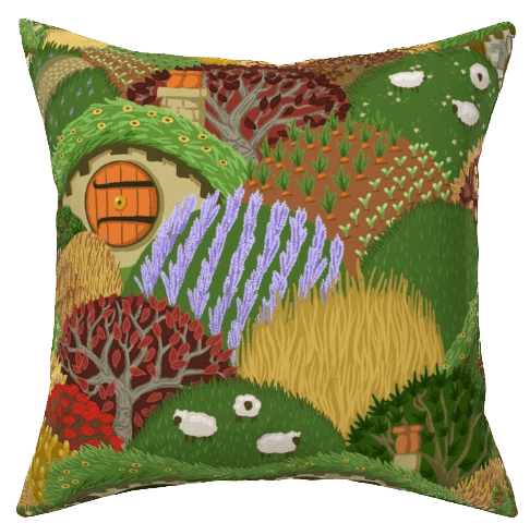 Throw Pillows - Set of 2 - FireflyBazaarTX