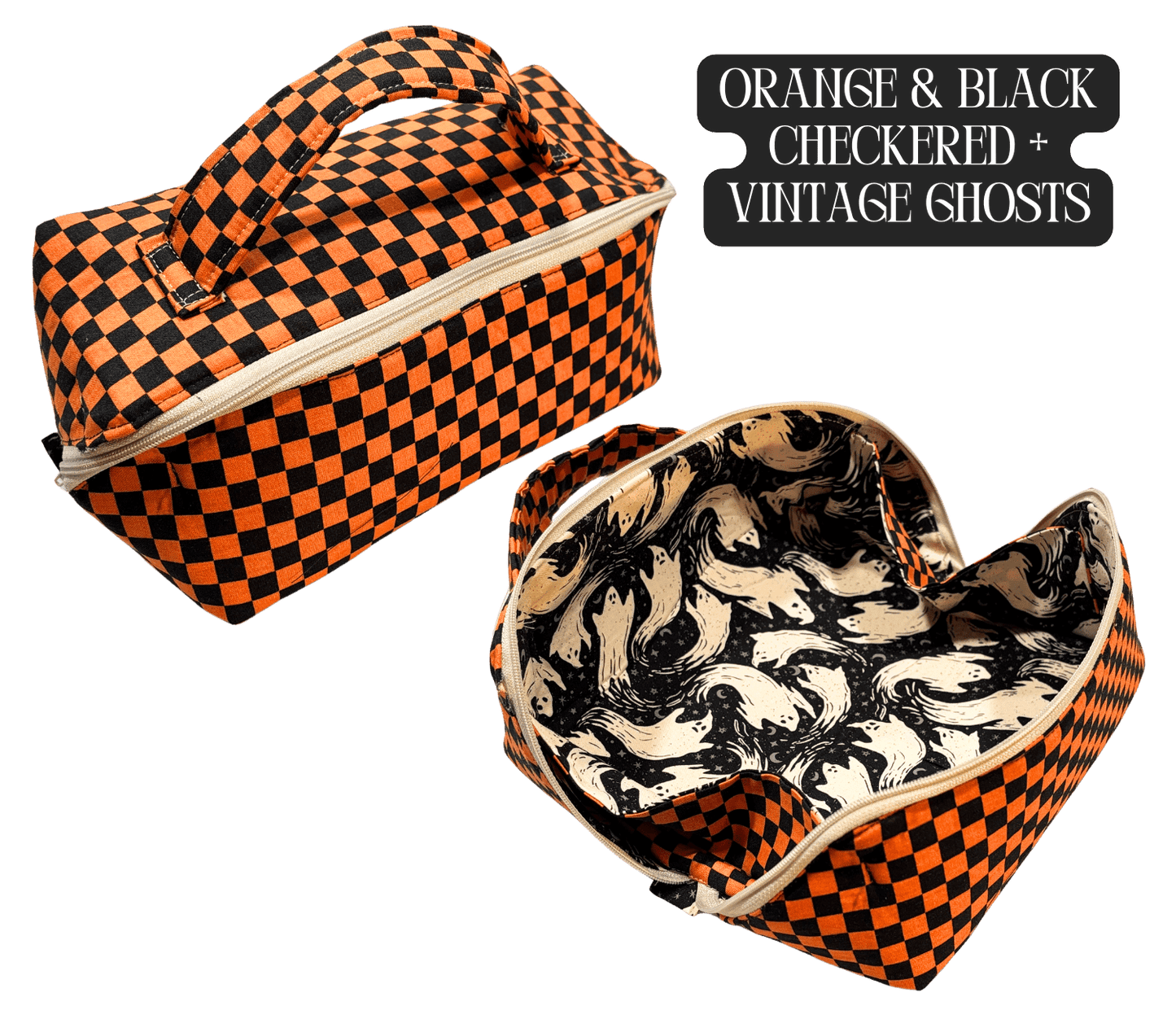 Toiletry Bag - Lay - Flat Makeup Bag, Dop Kit, Accessory Tote - FireflyBazaarTX
