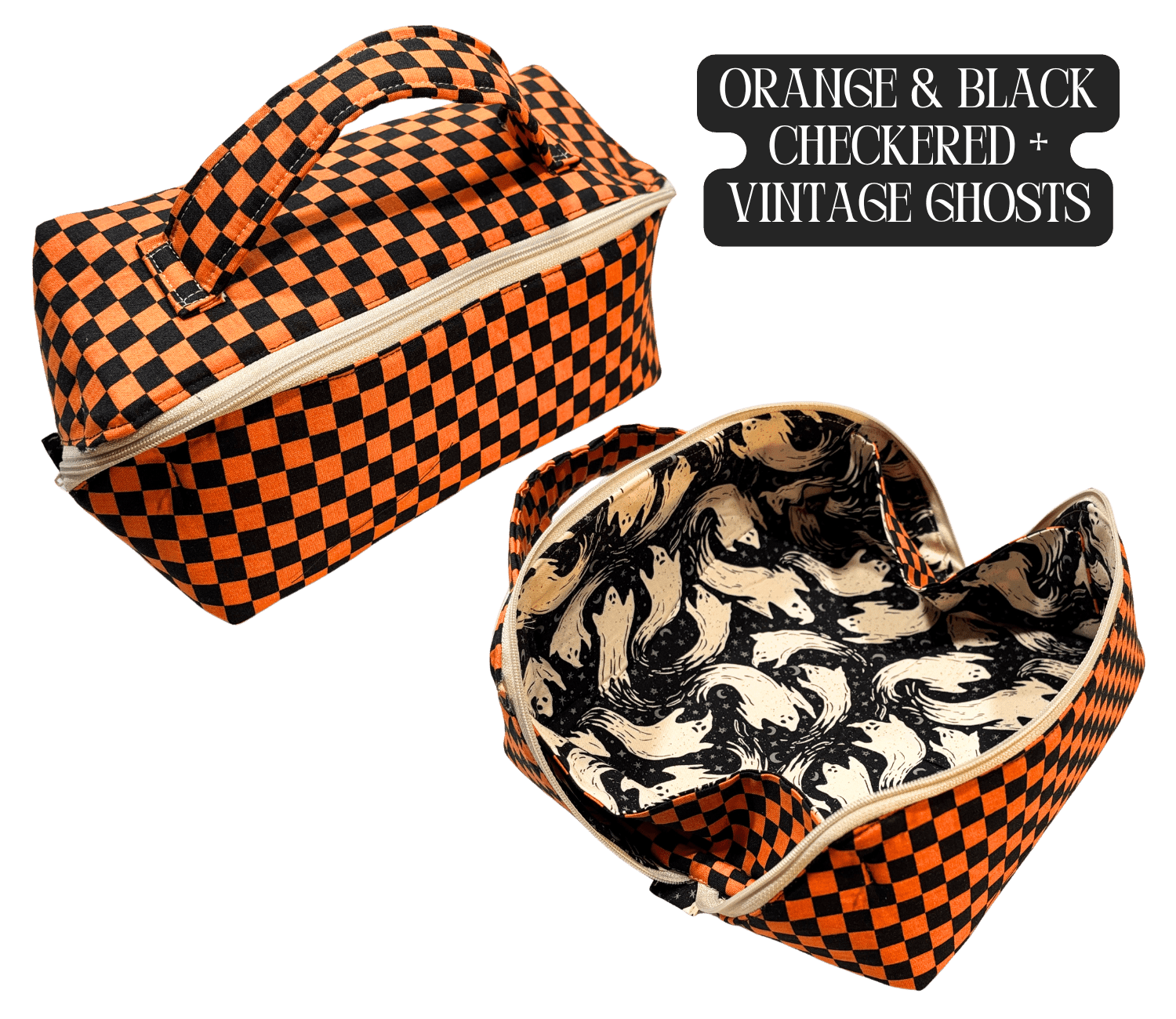 Toiletry Bag - Lay - Flat Makeup Bag, Dop Kit, Accessory Tote - FireflyBazaarTX