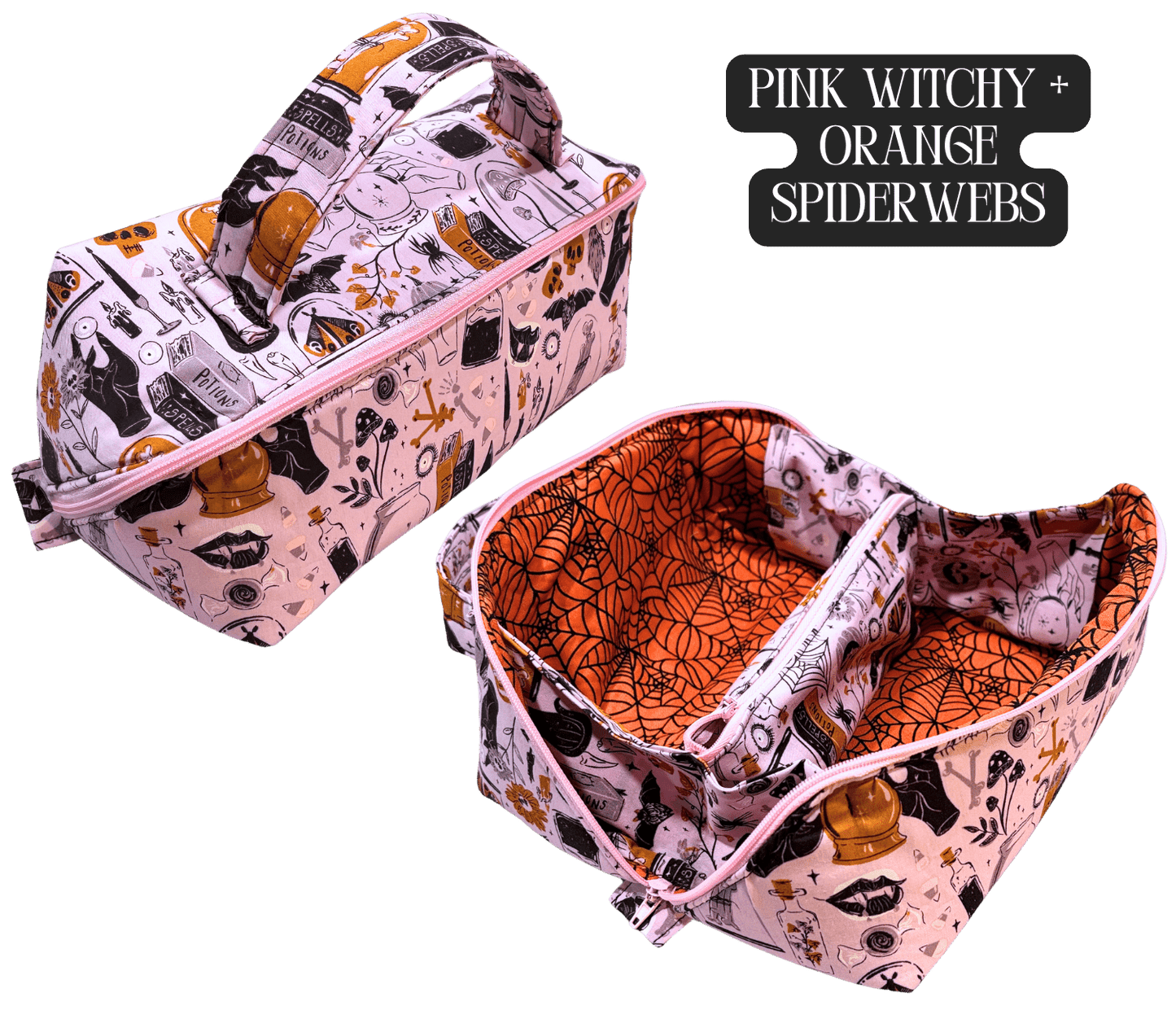Toiletry Bag - Lay - Flat Makeup Bag, Dop Kit, Accessory Tote - FireflyBazaarTX