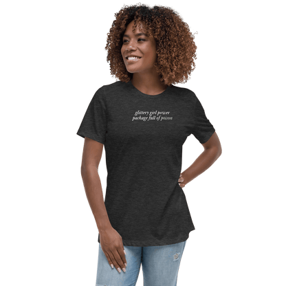 TS Glittery Poison Tee - FireflyBazaarTX
