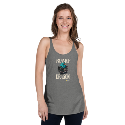 Blankie Dragon Racerback Tank