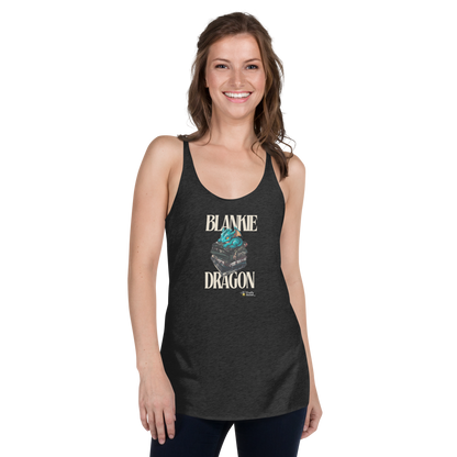 Blankie Dragon Racerback Tank