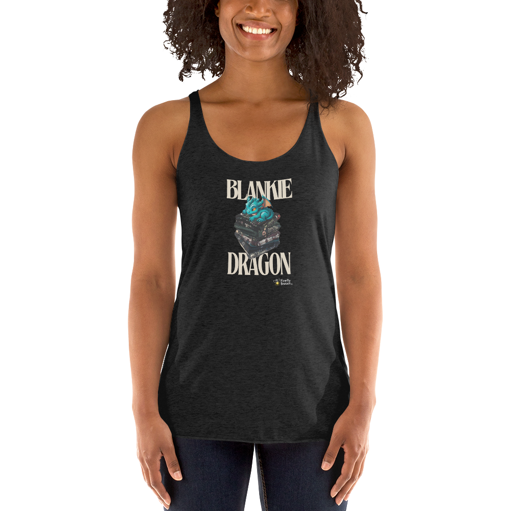 Blankie Dragon Racerback Tank