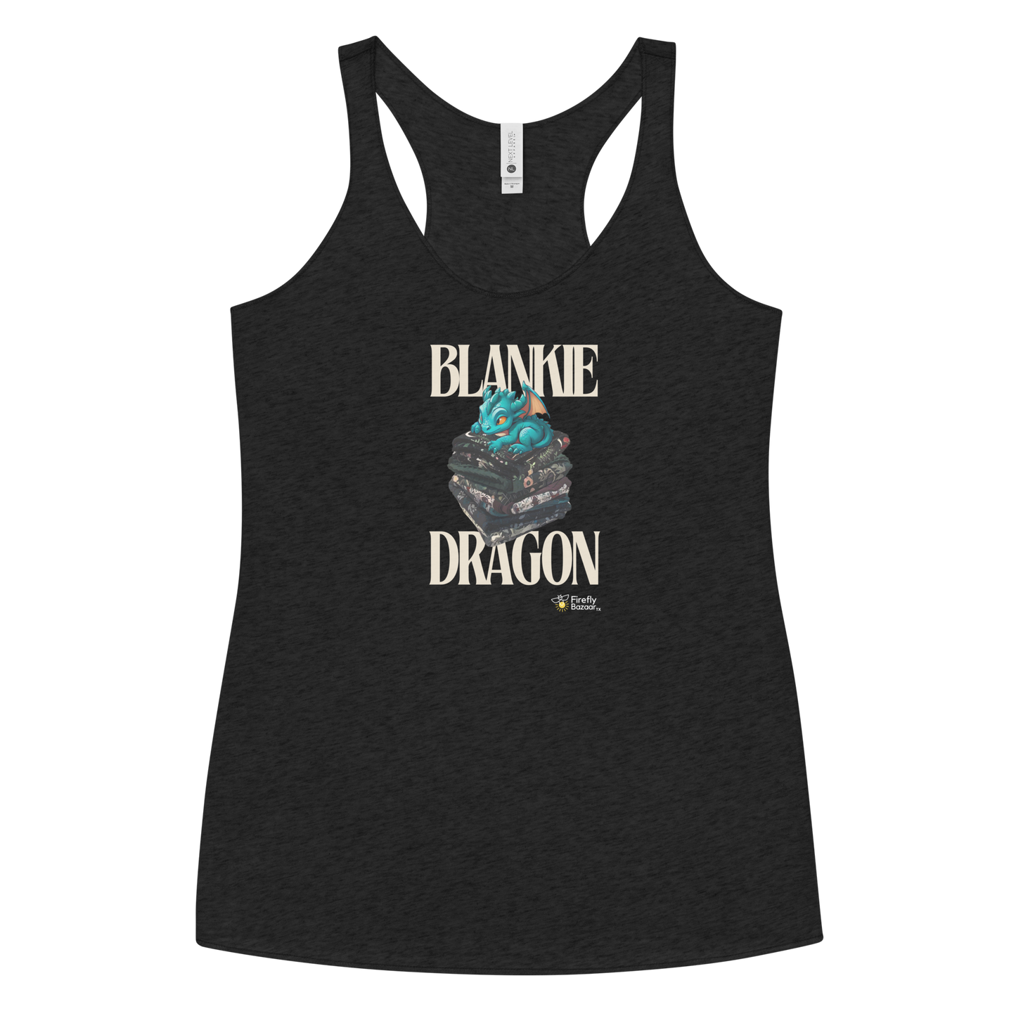 Blankie Dragon Racerback Tank