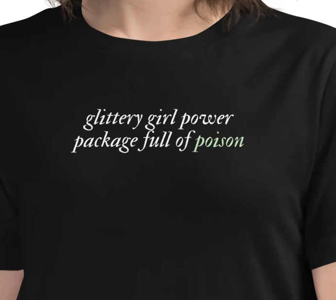 TS Glittery Poison Tee